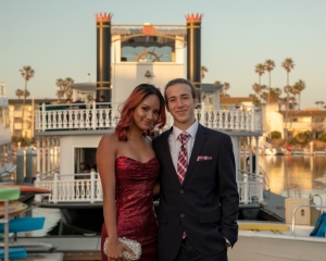 Prom on a boat!