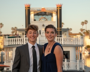 Prom on a boat!