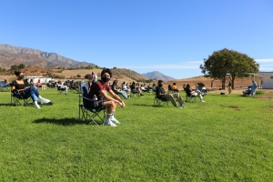 Outdoor All School Assembly